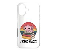 Carcasa para iPhone 17 I Read Alotl Axolotl