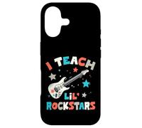 Carcasa para iPhone 17 I Teach Lil' Rockstars, Profesor de música Rock, Banda de Guitarra