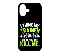 Carcasa para iPhone 17 I Think My Trainer Is Trying To Kill Me