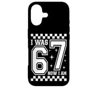 Carcasa para iPhone 17 I Was 6 Now I'm 7 Funny 67 Birthday Boys Girls Party