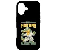 Carcasa para iPhone 17 I Was Fighting Alligators Excusa Historia Torpe