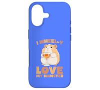Carcasa para iPhone 17 I Wheel-y Love My Hamster Kawaii Lindo Divertido