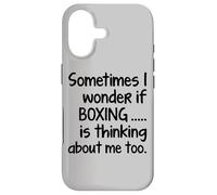 Carcasa para iPhone 17 I Wonder IF Boxing - Equipo de Entrenamiento de Boxeo, diseño Divertido