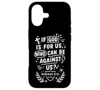 Carcasa para iPhone 17 If God Is For Us Who Can Be Against Us Romans 8:31