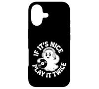 Carcasa para iPhone 17 If It's Nice Play It Twice Vinyl Fan Collector Music -