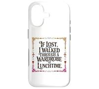 Carcasa para iPhone 17 IF Lost I Walked Through A Wardrobe AT LUNCHTIME