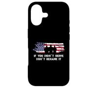 Carcasa para iPhone 17 If You Didn'T Serve Don't Rename Veterans Day American Flag