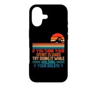 Carcasa para iPhone 17 If You Think Your Sport Is Hard Try Holding Your Breath Swim