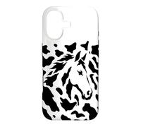 Carcasa para iPhone 17 Ilusión de Cabeza de Caballo Oculto