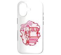 Carcasa para iPhone 17 Ilustración de Cabina de Soldado de corazón Dulce con Cinta y Caramelo