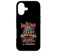 Carcasa para iPhone 17 I'm a Theatre Nerd Funny Theatre