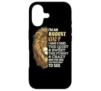 Carcasa para iPhone 17 I'm An August Guy - I Have 3 Sides - Lion Leo Birthday