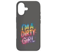 Carcasa para iPhone 17 I'm Dirty Girl Mud Run, Moto de Cross, Muddy Queen Mudding, ATV UTV