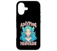 Carcasa para iPhone 17 I'm Done Adulting, Let's Be Mermaids