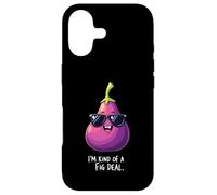 Carcasa para iPhone 17 I'm Kind of A Fig Deal Humorística Fruta Diversión