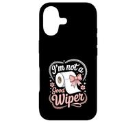 Carcasa para iPhone 17 I'm Not A Good Wiper Funny Adult Humor New Dad Mom Promoted