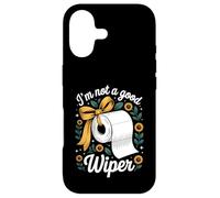 Carcasa para iPhone 17 I'm Not A Good Wiper Funny Adult Humor New Dad Mom Promoted