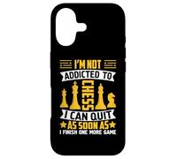 Carcasa para iPhone 17 I'm Not Addicted To Chess I Can Quit As Soon As I Finish One