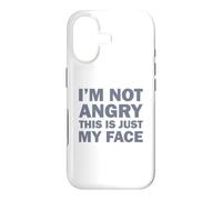 Carcasa para iPhone 17 I'm Not Angry This Is Just My Face