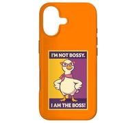 Carcasa para iPhone 17 I'm Not Bossy I Am The Boss Funny Nurse Teacher Mom Kid