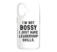 Carcasa para iPhone 17 I'm Not Bossy I Just Have Leadership Skills Divertida