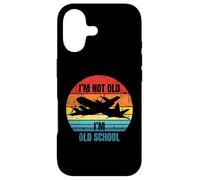 Carcasa para iPhone 17 I'm Not Old I'm Old School P-3 Orion Patrol Avión Atardecer