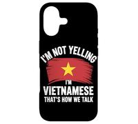 Carcasa para iPhone 17 I'm Not Yelling I'm Vietnamese That's How We Talk