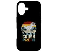 Carcasa para iPhone 17 I'm Ready to Crush Pre K Dinosaur 1er Día de Prek School Boy
