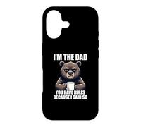 Carcasa para iPhone 17 I'm The Dad You Have Rules Because I Said So