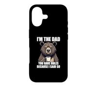 Carcasa para iPhone 17 I'm The Dad You Have Rules Because I Said So