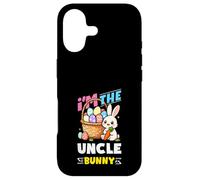 Carcasa para iPhone 17 I'm The Uncle Bunny Egg Hunting Familia Matching Easter