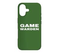 Carcasa para iPhone 17 IMPRESIÓN Trasera Uniforme de Guardia de Juego Oficial de conservación