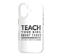 Carcasa para iPhone 17 Impuestos Graciosos es Robo Libertad Fiscal conservadora