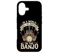 Carcasa para iPhone 17 In A World Full of Guitars Be The Banjo