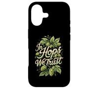 Carcasa para iPhone 17 In Hops We Trust Craft Beer Brewing Hops Design