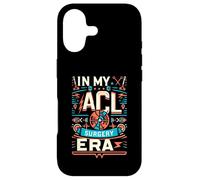 Carcasa para iPhone 17 In My ACL Surgery Era Knee Injury Recovery Athlete |-