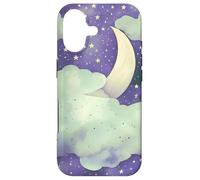 Carcasa para iPhone 17 In My Fantasy Era Witchy Green Sage Purple Moon Phases Stars