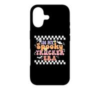 Carcasa para iPhone 17 In My Spooky Trucker Era Retro Groovy Halloween Trucker