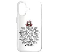 Carcasa para iPhone 17 In My Villain Era Dark Romance Smutty Books Lovers Smut Book