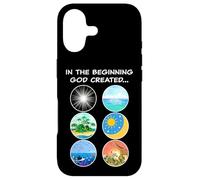 Carcasa para iPhone 17 In The Beginning God Created: School Teacher & Kids Creation