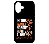 Carcasa para iPhone 17 In This Family Nobody Fights Alone Kidney Cancer Awareness