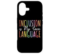 Carcasa para iPhone 17 Inclusion Is My Love Language SPED Special Education Teacher