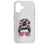 Carcasa para iPhone 17 Inglaterra Born Pride Flag Match Favorite Game Day