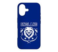 Carcasa para iPhone 17 Inglaterra White Print Lion Trio Stars World Cup Football