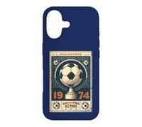 Carcasa para iPhone 17 Inglaterra World Cup Football All Stars 1974 Campeones Leona