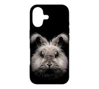 Carcasa para iPhone 17 Inglés Angora Conejo Cara Bosque Fauna Silvestre