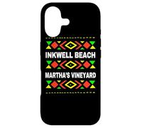 Carcasa para iPhone 17 Inkwell Beach, Oak Bluffs, Martha's Vineyard, MA Mapa Vintage