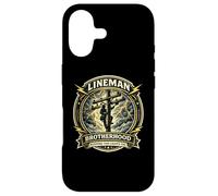Carcasa para iPhone 17 Insignia de Lineman Brotherhood Keeping The Lights On