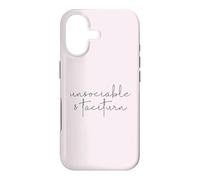 Carcasa para iPhone 17 INSOCIABLE Y TACITURNA Jane Austen Orgullo & Prejuicio Meme