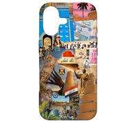 Carcasa para iPhone 17 Irak Bagdad Irak Home IRQ Diseño de Mapa iraquí I Love Irak Flag